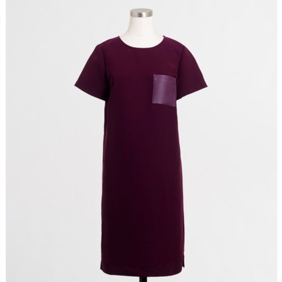 J. Crew Dresses & Skirts - J. Crew Leather Pocket Dress XS